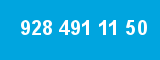 928 491 11 50 928 491 11 50